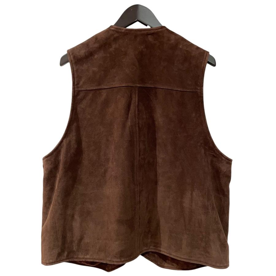 cece 【値下げ】ccu 26SS CHIMAYO VEST レザーベスト V-11-C-SUEDE-5