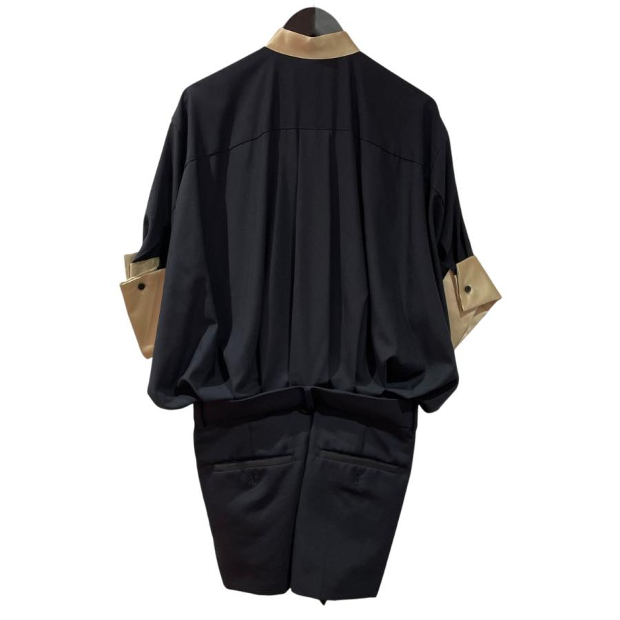 sacai（サカイ） 【値下げ】sacai 22SS Suiting Mix Dress 半袖 