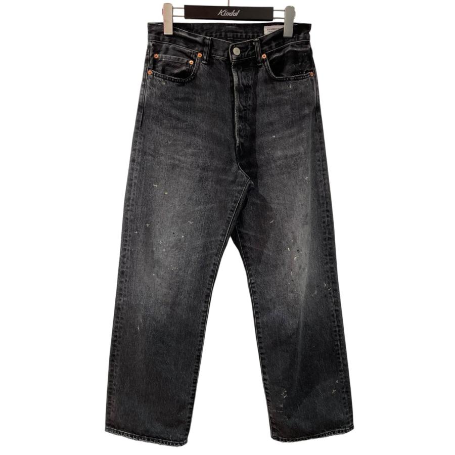 RON HERMAN DENIM ドリップ ワイドフィット ブラック W36 Ron Herman（ロンハーマン） Ron Herman 26SS ドリップ ワイドフィット
