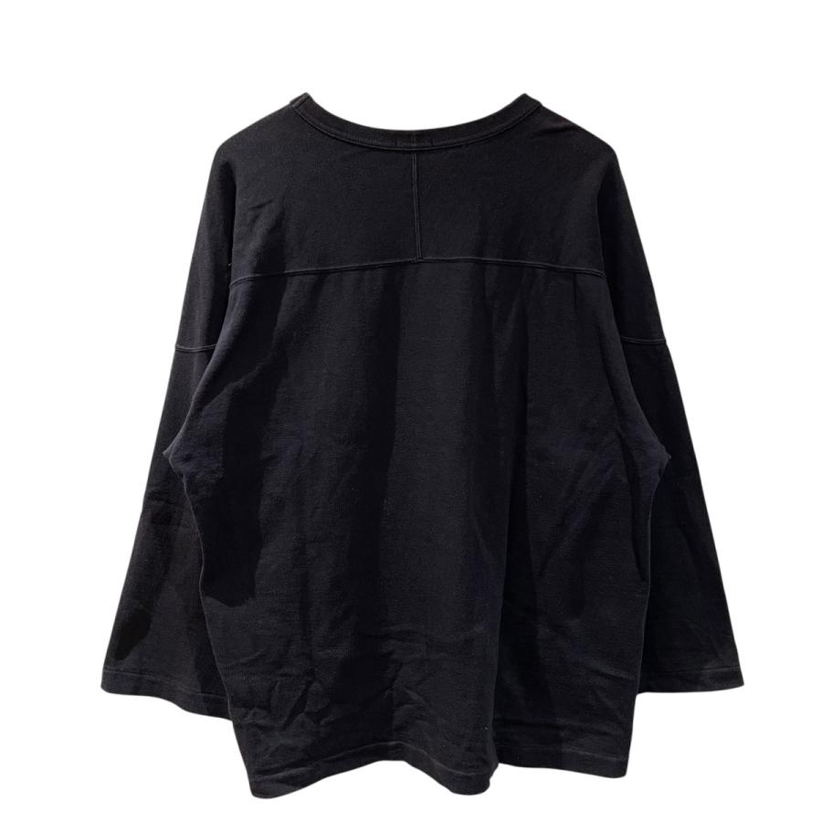 2 comoli フットボールTシャツ COMOLI 22SS フットボールT 黒 サイズ2