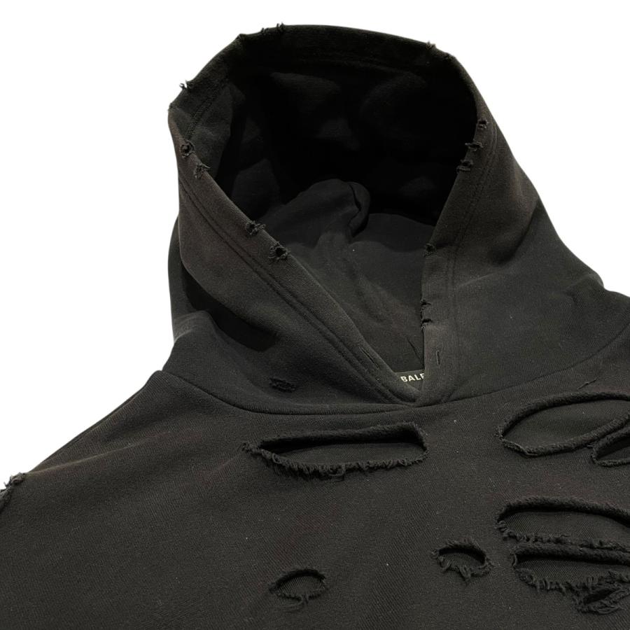 BALENCIAGA（バレンシアガ） BALENCIAGA 21SS Caps Destroyed Hoodie