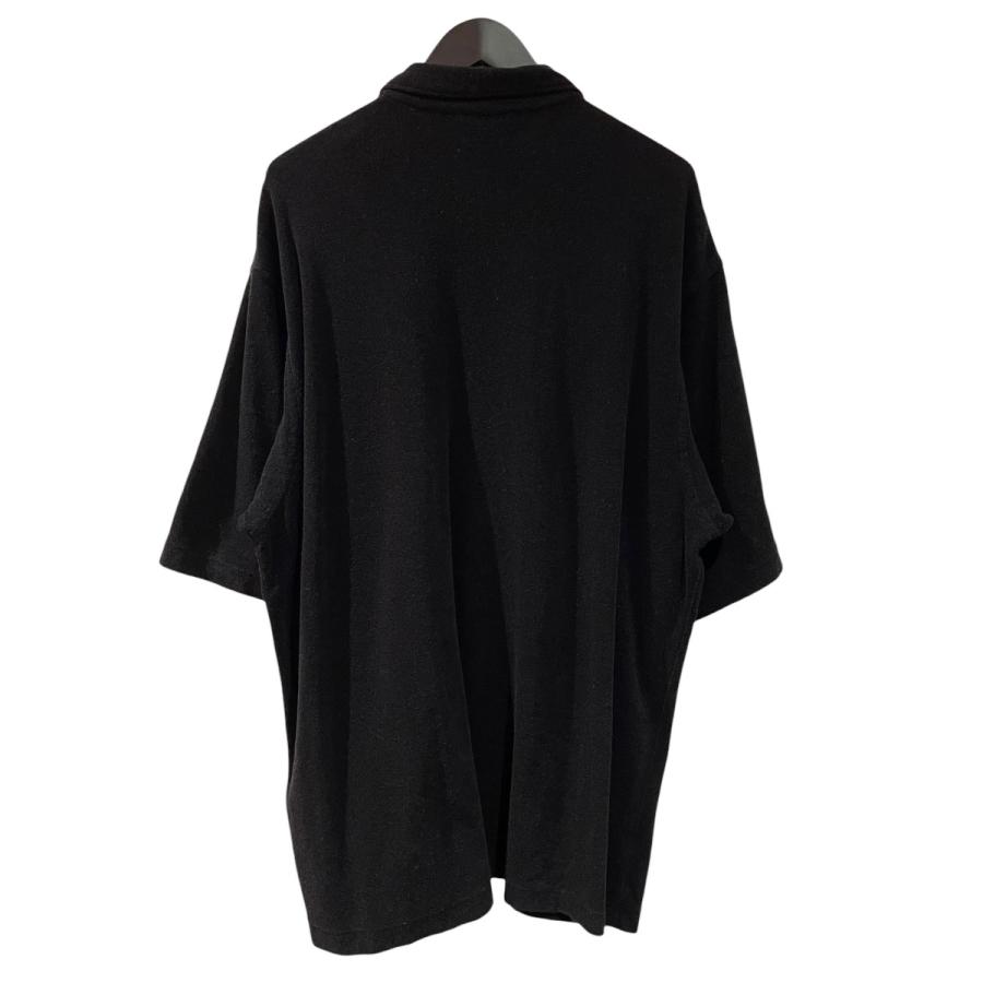 COMOLI（コモリ） COMOLI C CA パイル 半袖シャツ B01-05025 ブラック