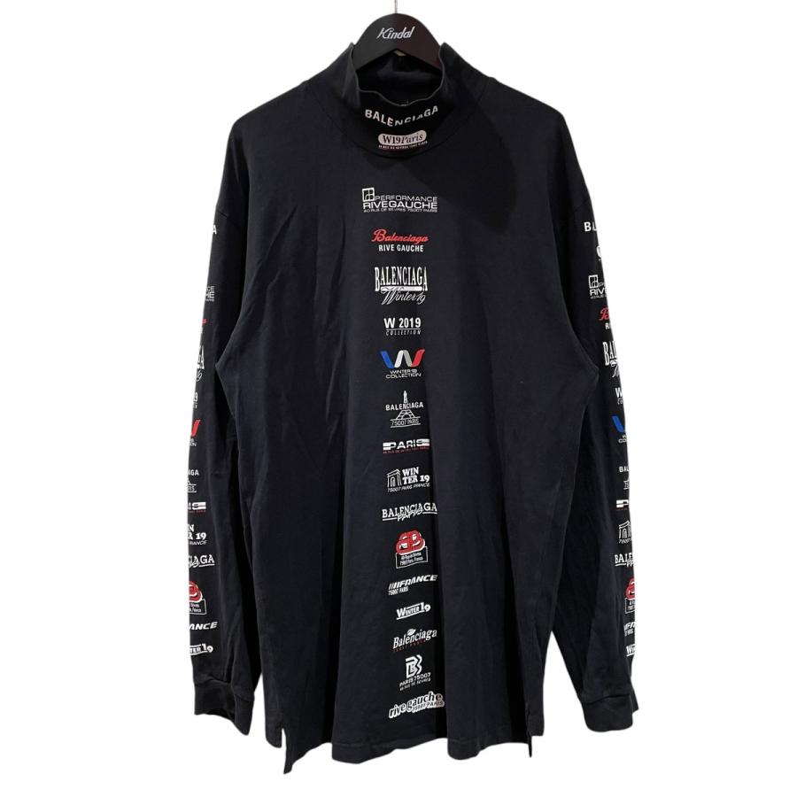 BALENCIAGA（バレンシアガ） BALENCIAGA 19AW Multi Logo Turtle Neck 