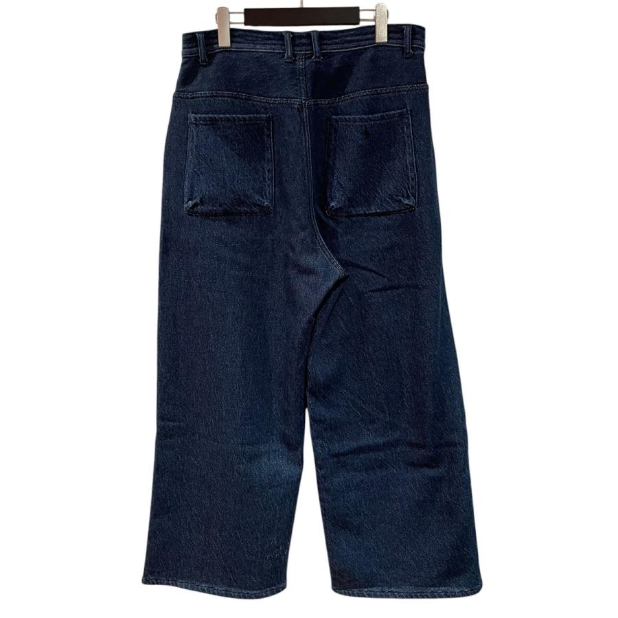 値下げ】satou dokan wide denim デニムパンツ PT25012 ネイビー 