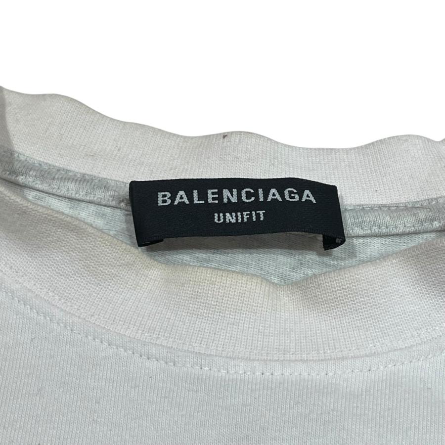 BALENCIAGA（バレンシアガ） ドッキング半袖Tシャツ 698811 グレー