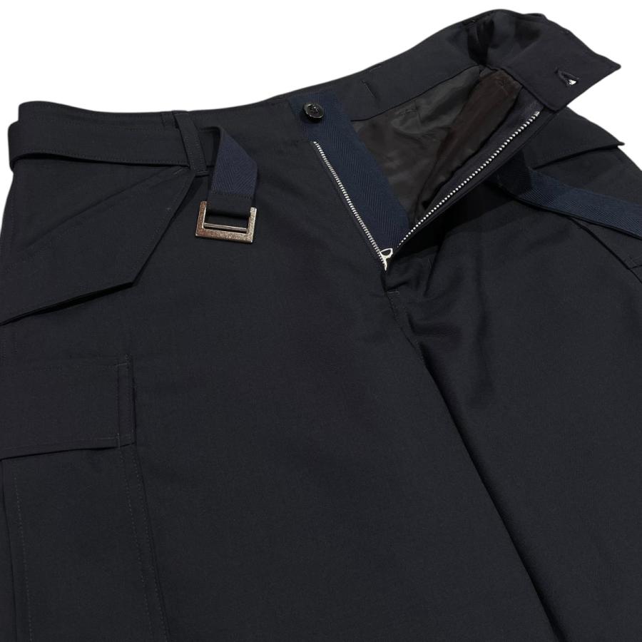 sacai（サカイ） sacai Suiting Pants カーゴパンツ SCM-310 ネイビー 
