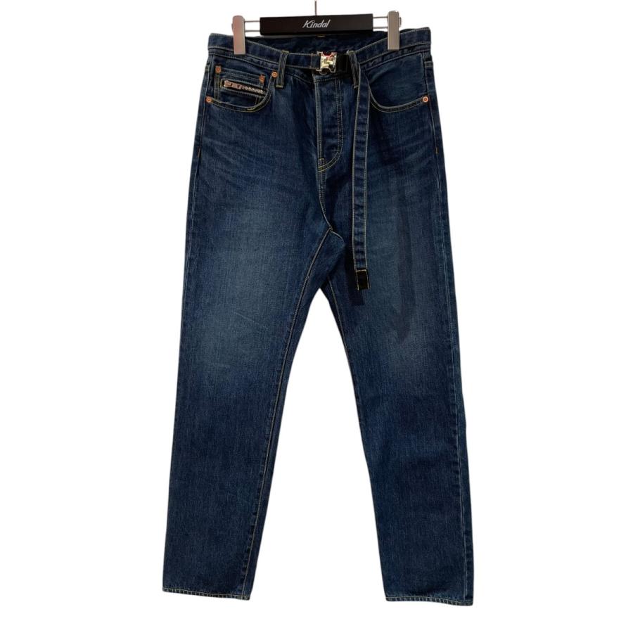 sacai（サカイ） ベルテッドデニムパンツ SCM-206 ブルー サイズ：2