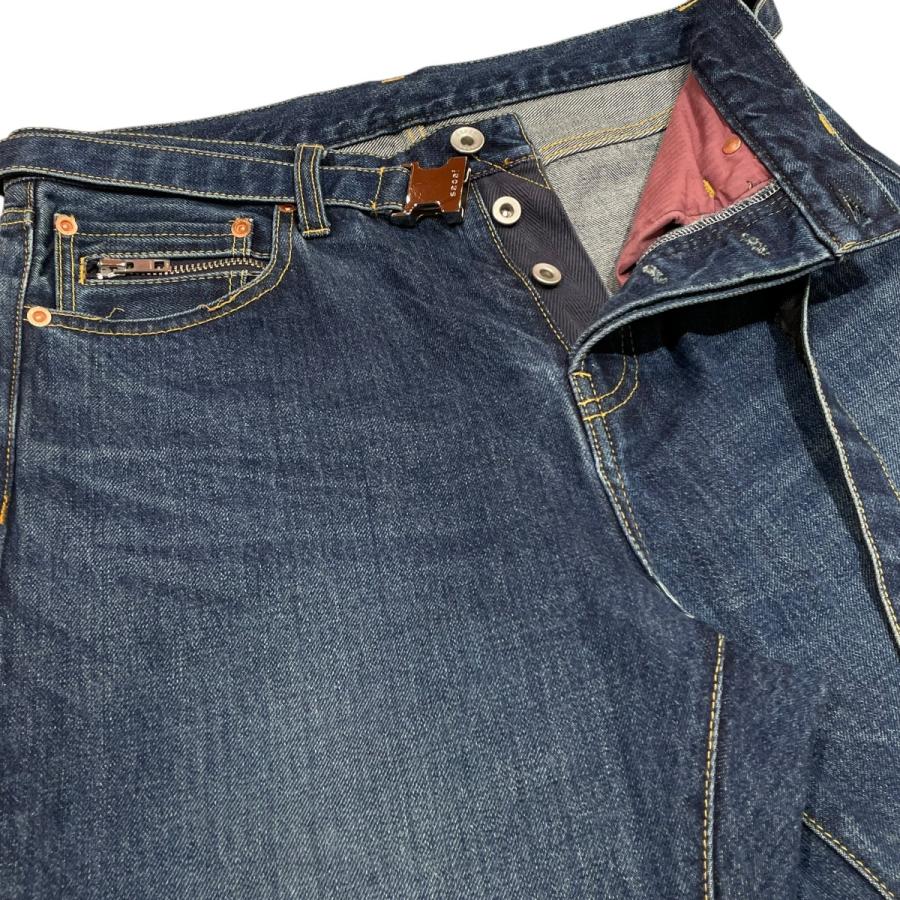 sacai（サカイ） ベルテッドデニムパンツ SCM-206 ブルー サイズ：2