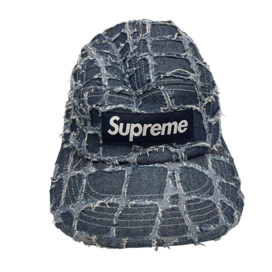 Supreme（シュプリーム） Supreme FRAYED CROC DENIM CAP INDIGO