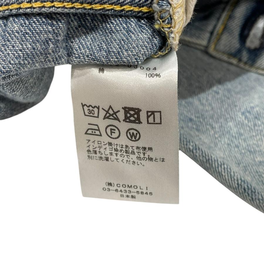 COMOLI（コモリ） デニム 5Pパンツ デニムパンツ W03-03004 ブルー