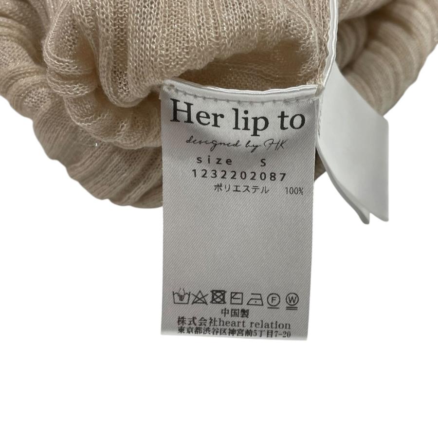 Her lip to ハーリップトゥ Her lip to Random Ribbed Knit Cardigan