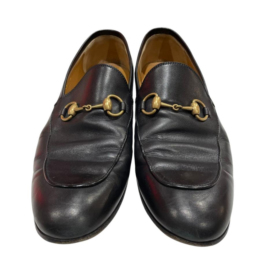 GUCCI（グッチ） ホースビットローファー 482467 ブラック サイズ：8