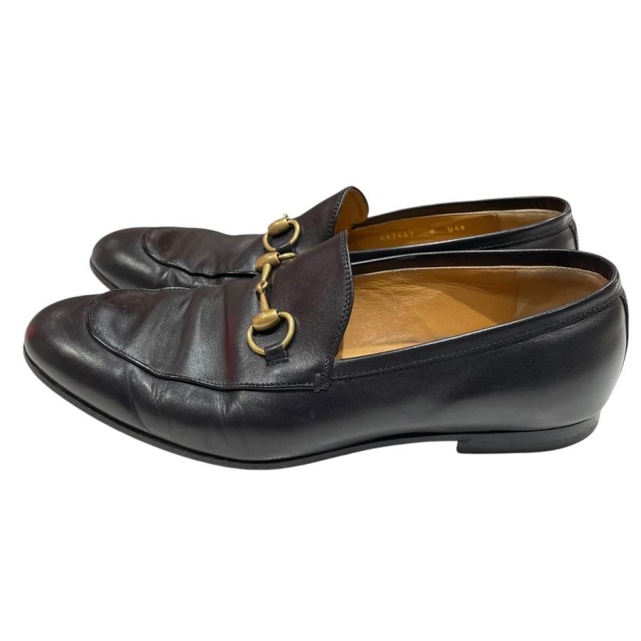 GUCCI（グッチ） ホースビットローファー 482467 ブラック サイズ：8