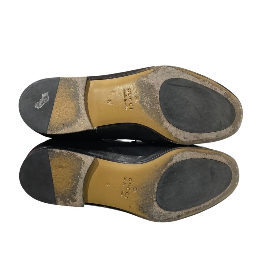 GUCCI（グッチ） ホースビットローファー 482467 ブラック サイズ：8