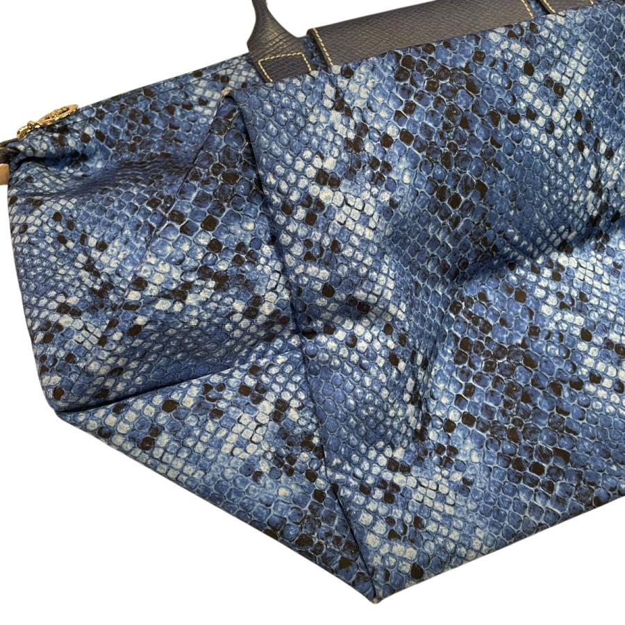 LONGCHAMP（ロンシャン） トートバッグ ブルー : カインドオルYahoo!店