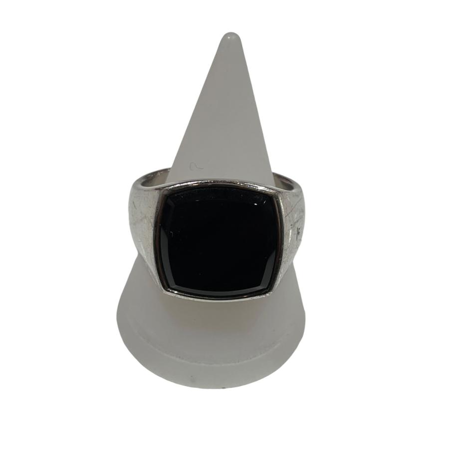 TOM WOOD（トムウッド） TOM WOOD Cushion Polished Black Onyx リング