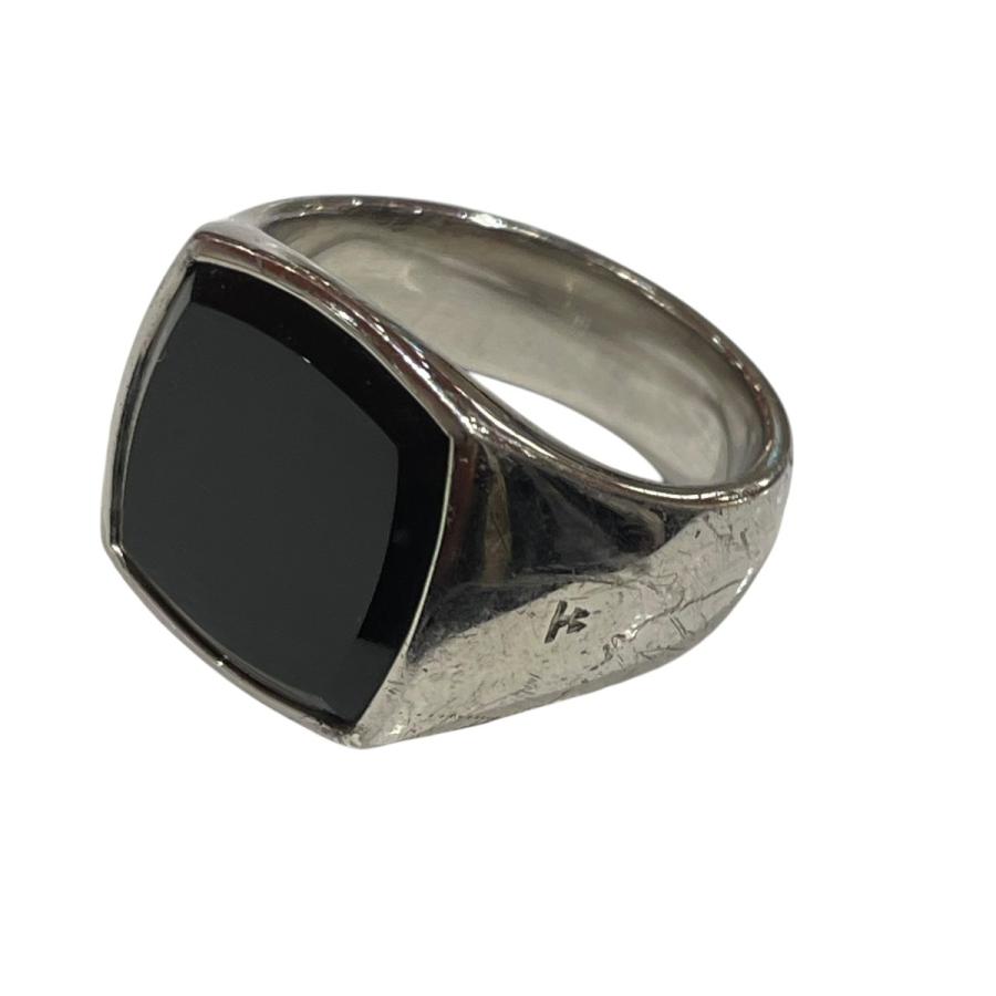 TOM WOOD（トムウッド） TOM WOOD Cushion Polished Black Onyx リング