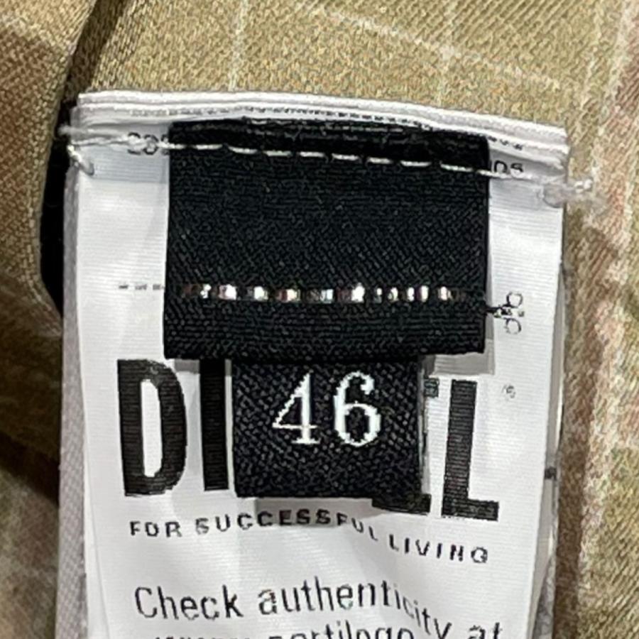 ディーゼル DIESEL J-CONS Grey Beige Jackets ジャケット A23540 グレー サイズ：46の画像