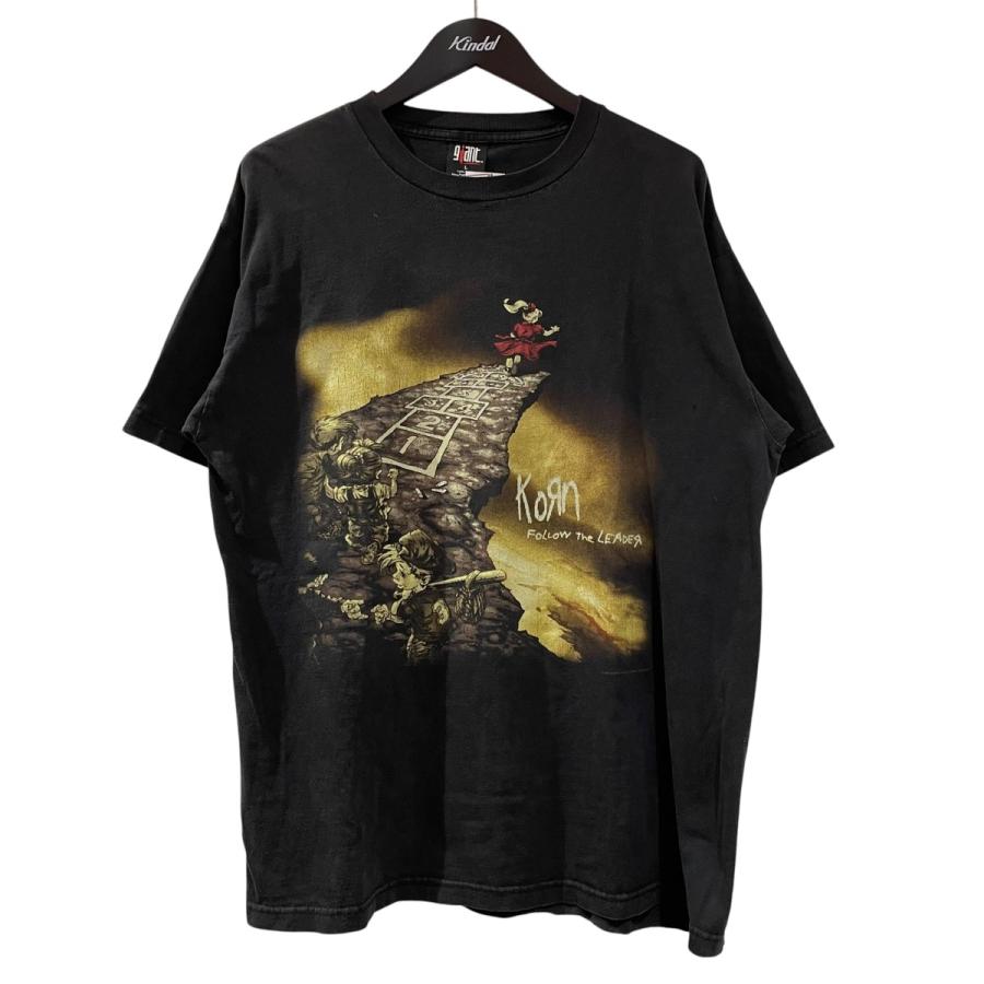 コーン KORN バンドTシャツ ブラック サイズ：L : カインドオルYahoo