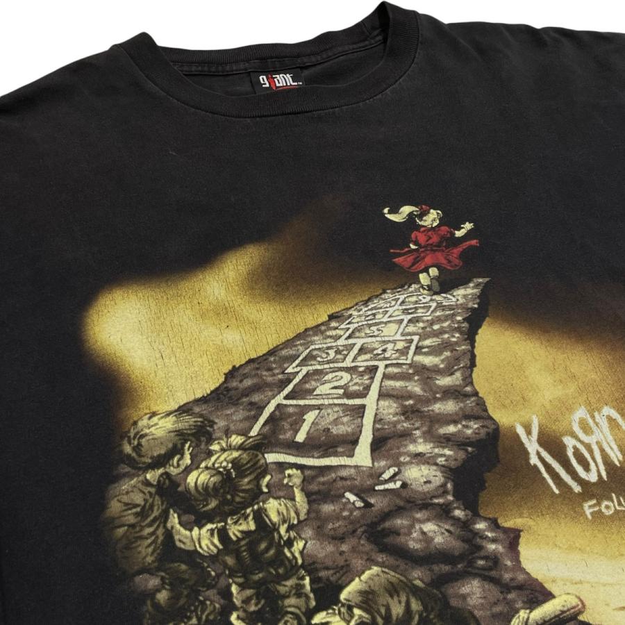 コーン KORN バンドTシャツ ブラック サイズ：L : カインドオルYahoo