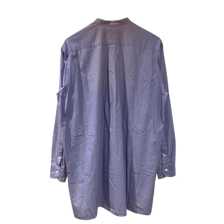 COMOLI バンドカラーシャツ size3 COMOLI（コモリ） バンドカラーシャツ s03 02002 バイオレット サイズ