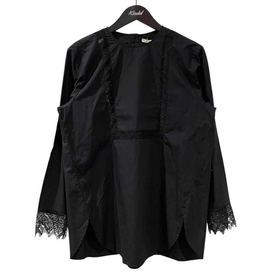NE QUITTEZ PAS!（ヌキテパ） ne quittez pas Poplin Lace Square 長袖