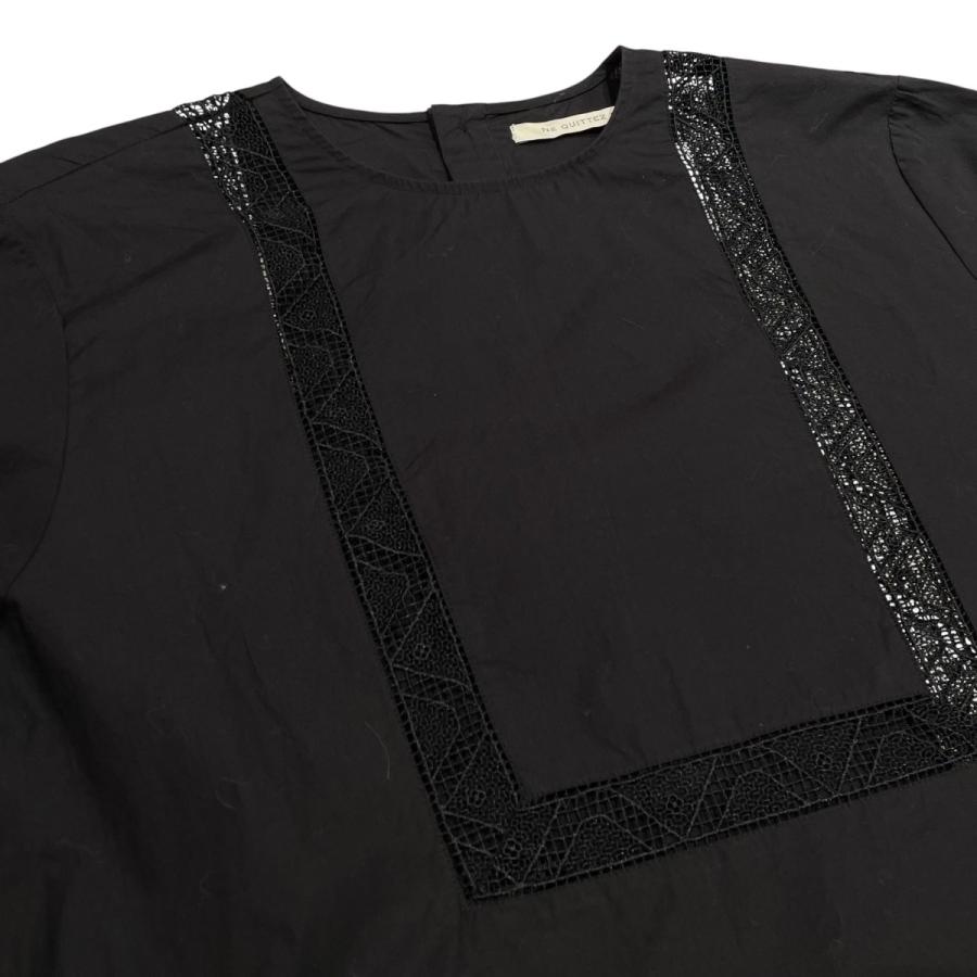 NE QUITTEZ PAS!（ヌキテパ） ne quittez pas Poplin Lace Square 長袖 