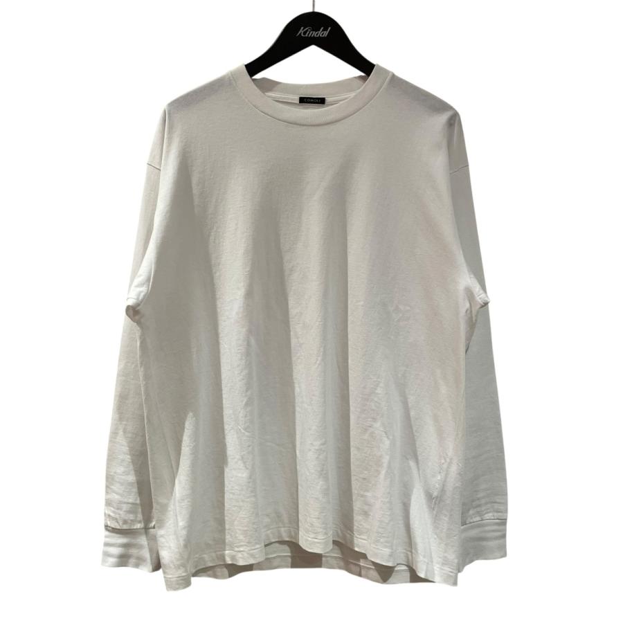 COMOLI（コモリ） 長袖Tシャツ D01-05012 ホワイト サイズ：3