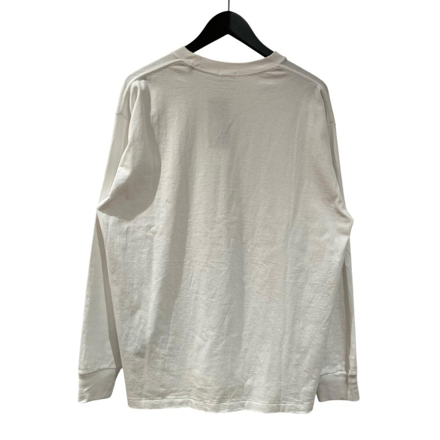 COMOLI（コモリ） 長袖Tシャツ D01-05012 ホワイト サイズ：3