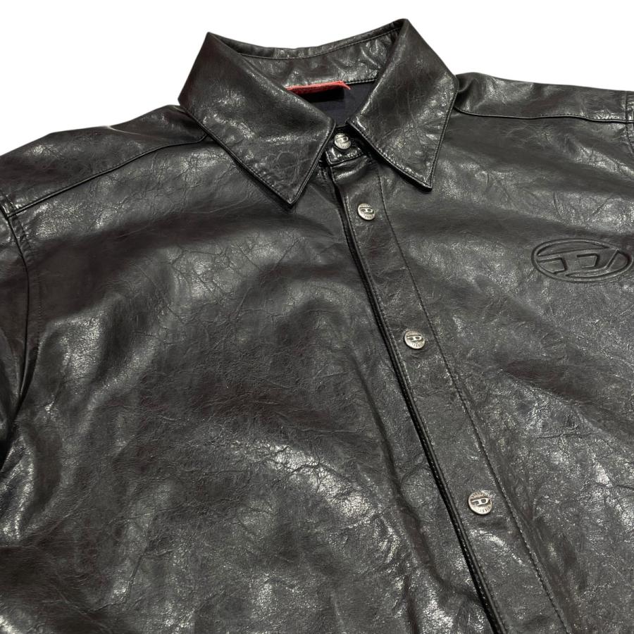 DIESEL（ディーゼル） DIESEL S-SIMPLY-QMBU レザージャケット A20021