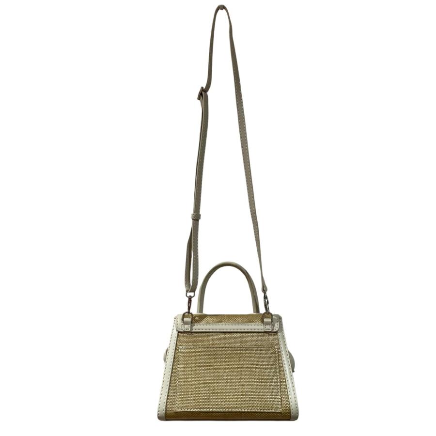 極美品　VASIC Bee Mini Raffia ラフィア 2way ベージュ VASIC（ヴァジック） VASIC Bee Mini Raffia 2WAYショルダーバッグ