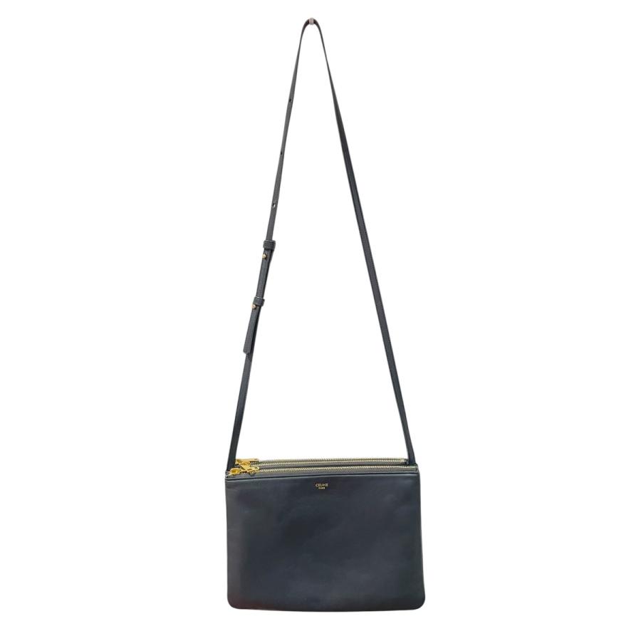 CELINE（セリーヌ） CELINE Trio Large ショルダーバッグ ブルー
