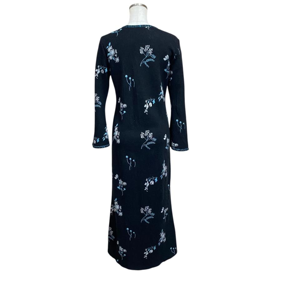 マメクロゴウチ mame kurogouchi 22AW Floral Jacquard Knitted Dress  