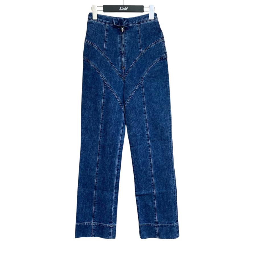 フェティコ FETICO 23AW WASHED HIGH RISE STRAIGHT JEANS フェティコ FETICO 23AW WASHED HIGH RISE STRAIGHT JEANS