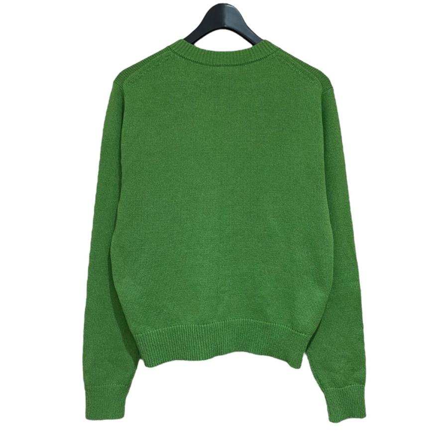 AURALEE 緑 ニットベスト MENS ハイブリッドニットベスト グリーン/072342701