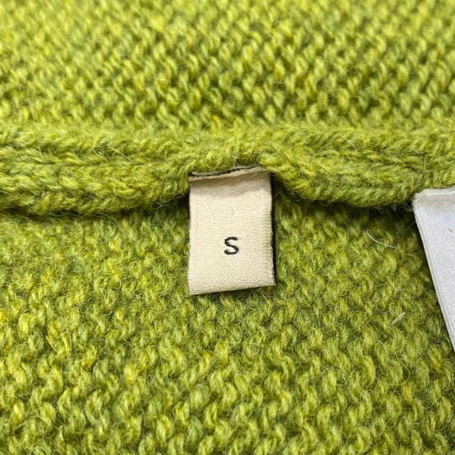 GUCCI / Logo Embroidery Wool Sweater/L/ウール/GRN/無地/763365// GUCCI 【値下げ】GUCCI Logo Embroidery Wool Sweater 763365 グリーン