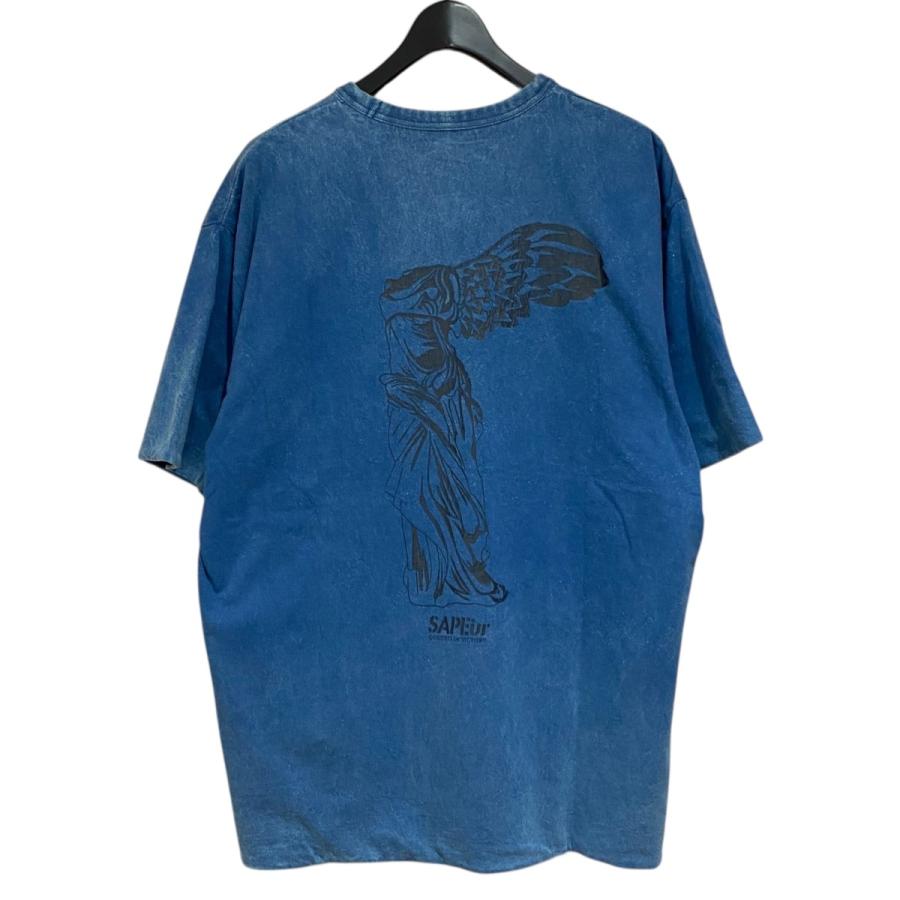 サプール SAPEur リバーシブルTシャツ A0024-360 ネイビー サイズ：XL