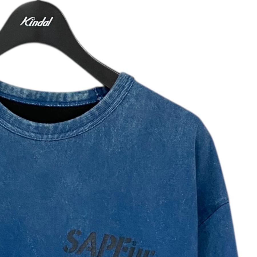 サプール SAPEur リバーシブルTシャツ A0024-360 ネイビー サイズ：XL