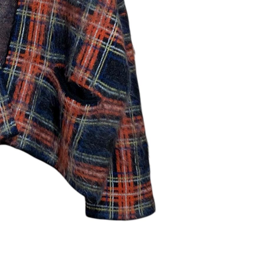 DRAWER（ドゥロワー） 【値下げ】Drawer カシミヤファーチェック