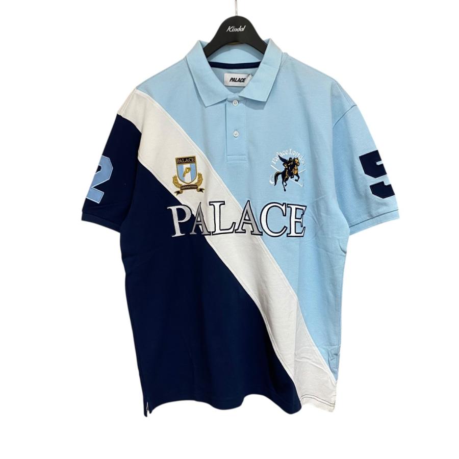 PALACE ポロシャツ　パレス　polo PALACE パレス ポロシャツ GEEZER POLO ブルー サイズ：XL