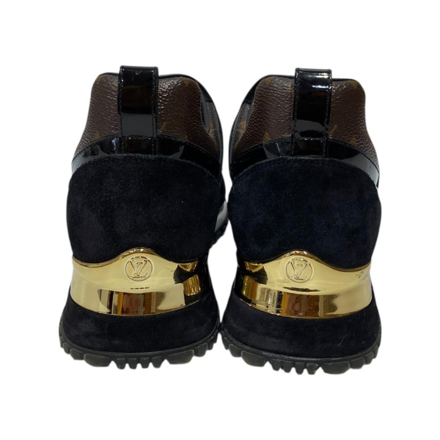 ルイヴィトン［ランアウェイ］20年製　スニーカー　モノグラム　ブラック　サイズ8 ルイヴィトン［ランアウェイ］20年製 スニーカー モノグラム ブラック