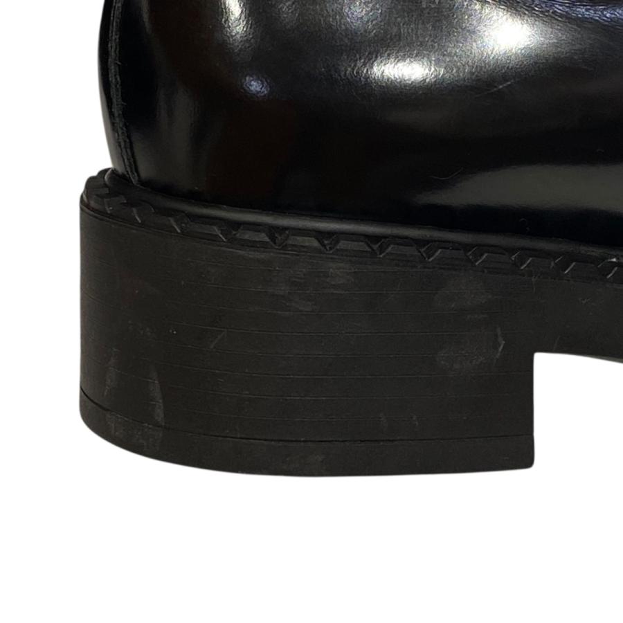 PRADA（プラダ） チョコレートローファー トライアングルロゴ 1D246M