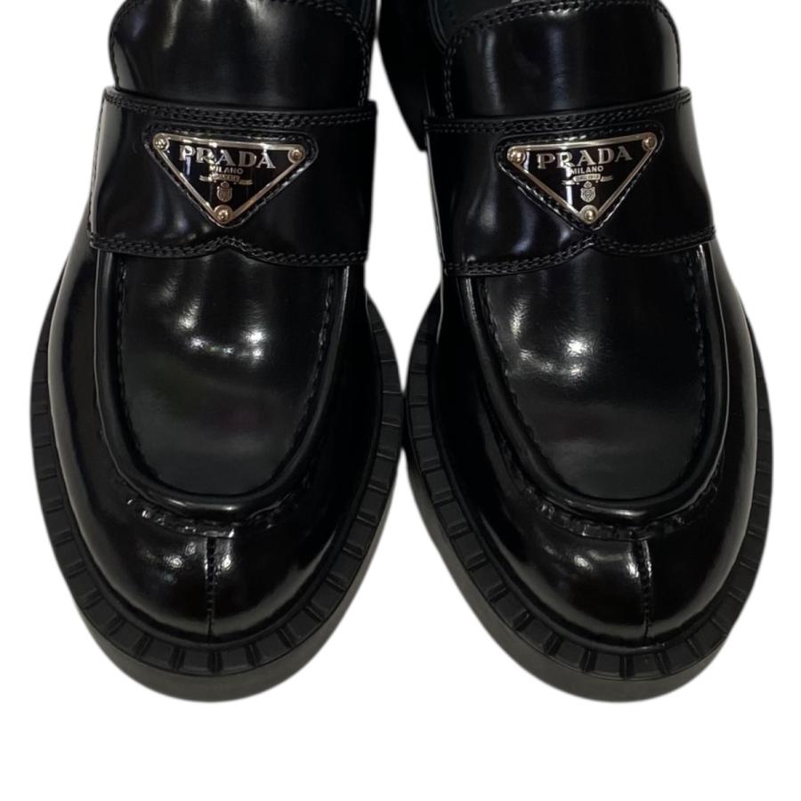 【美品】PRADA ブラック ローファー 厚底 36 PRADA ブラック ローファー 厚底36 約23cm - メルカリ