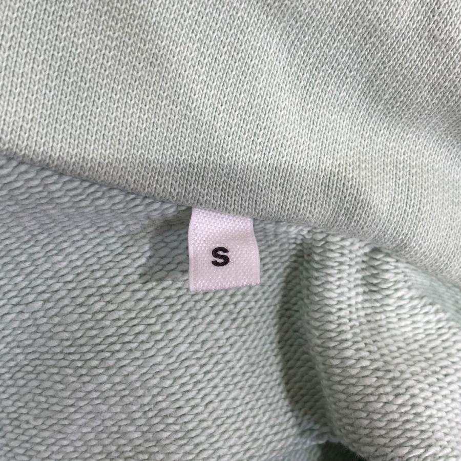 値下げ】AMI PARIS ハーフジップスウェット E22USW502．747 グリーン