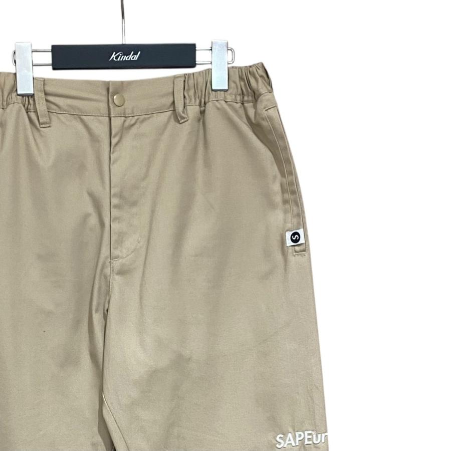 サプール SAPEur Skate pants ベージュ サイズ：L : カインドオルYahoo