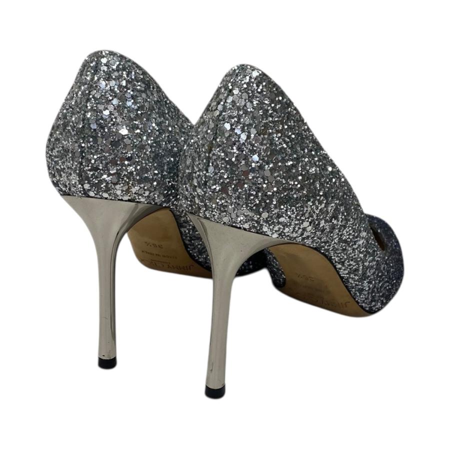 JIMMY CHOO（ジミーチュウ） ヒールパンプス グリッターヒールパンプス