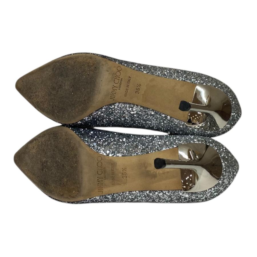 JIMMY CHOO（ジミーチュウ） ヒールパンプス グリッターヒールパンプス