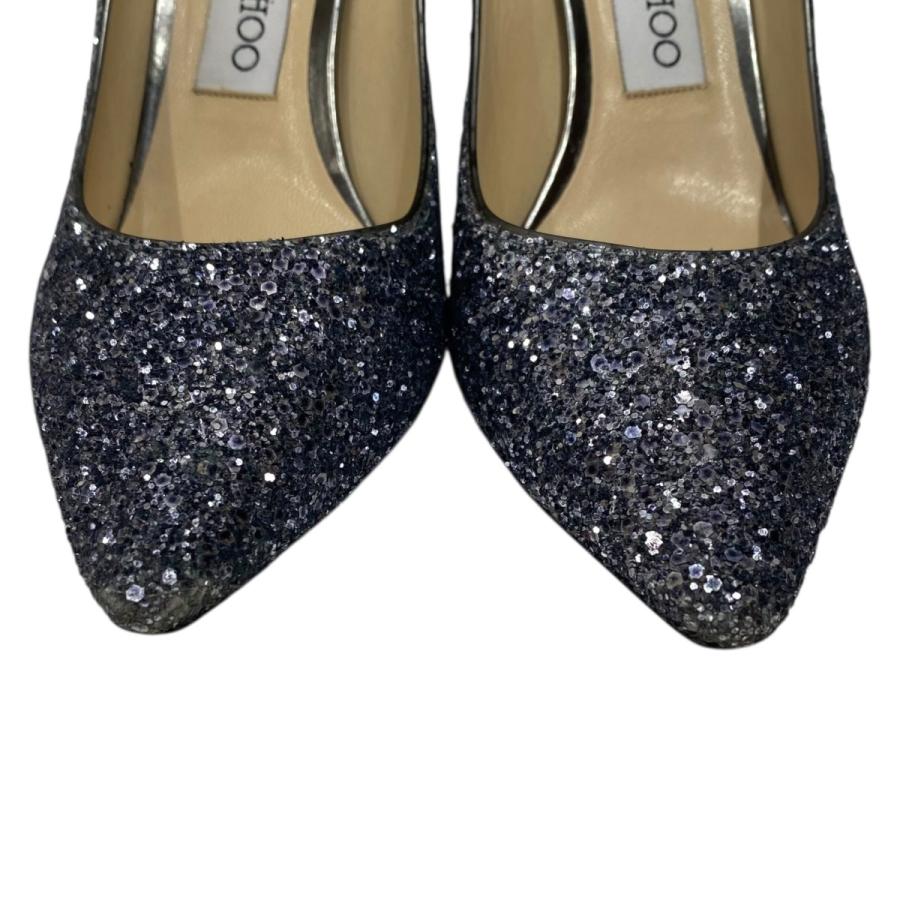 JIMMY CHOO（ジミーチュウ） ヒールパンプス グリッターヒールパンプス