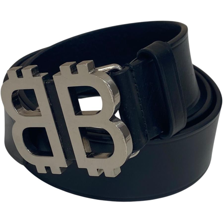 BALENCIAGA（バレンシアガ） BALENCIAGA BBロゴベルト 756664 ブラック