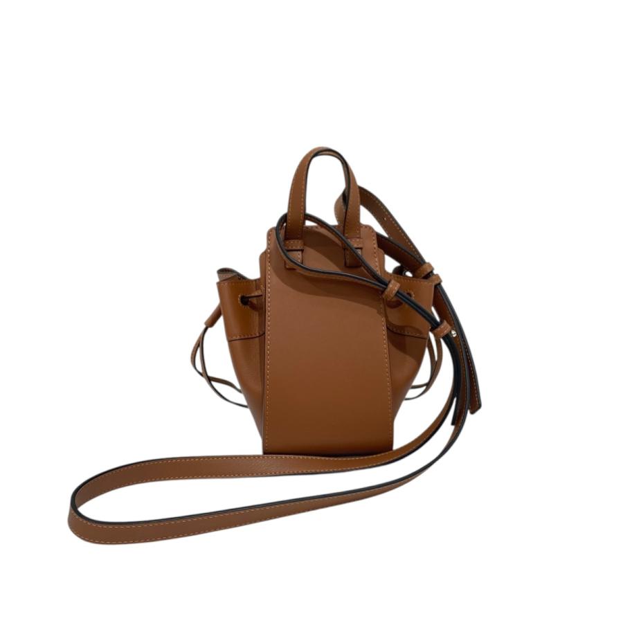 LOEWE（ロエベ） ハンモック ドローストリング ミニ ブラウン
